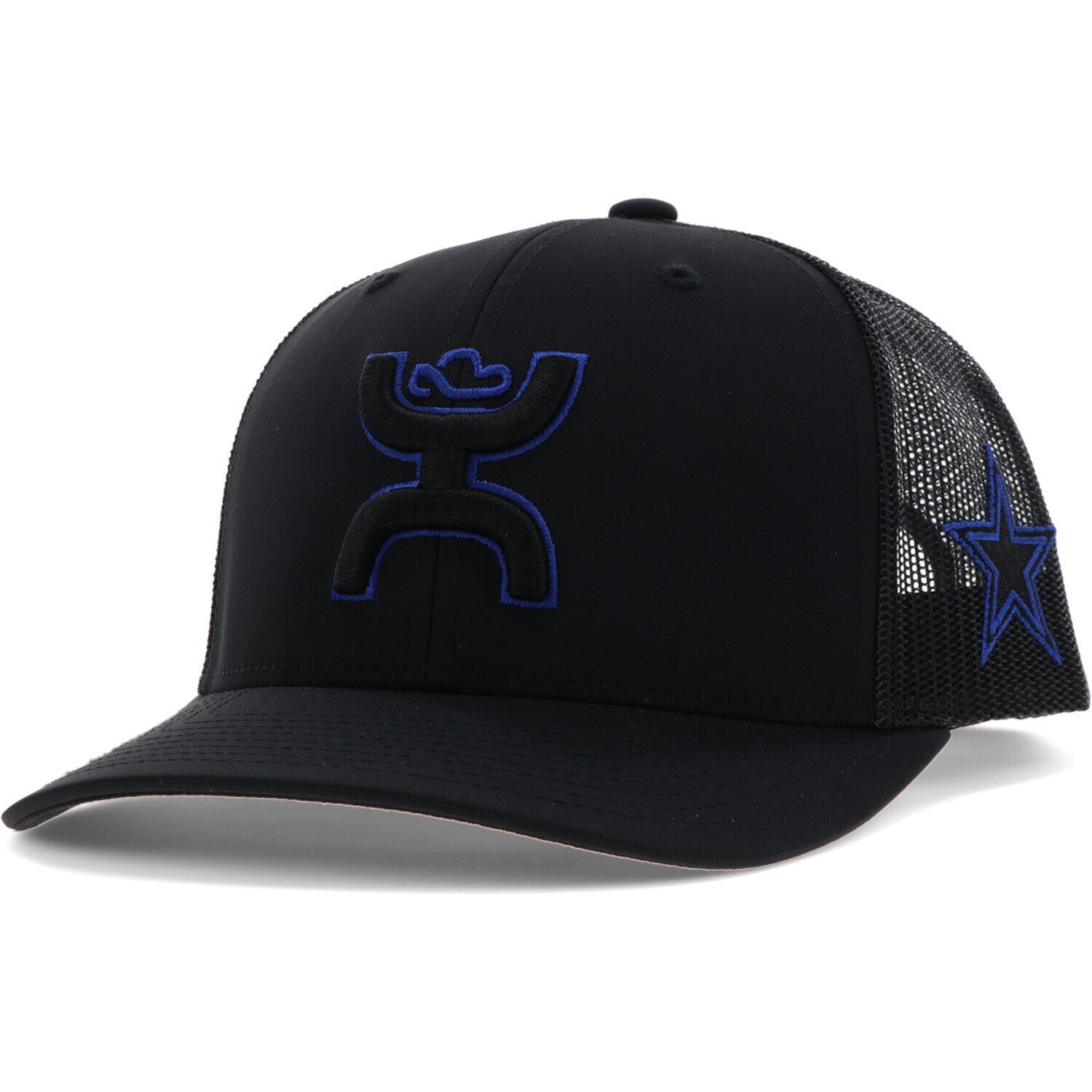 

Мужская черная кепка HOOey Dallas Cowboys Hands Up Trucker Snapback