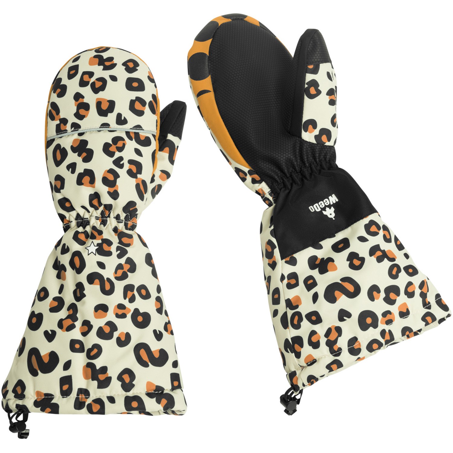 

Рукавицы WeeDo funwear CHEETAHDO Leoprint, цвет Golden Brown/Black