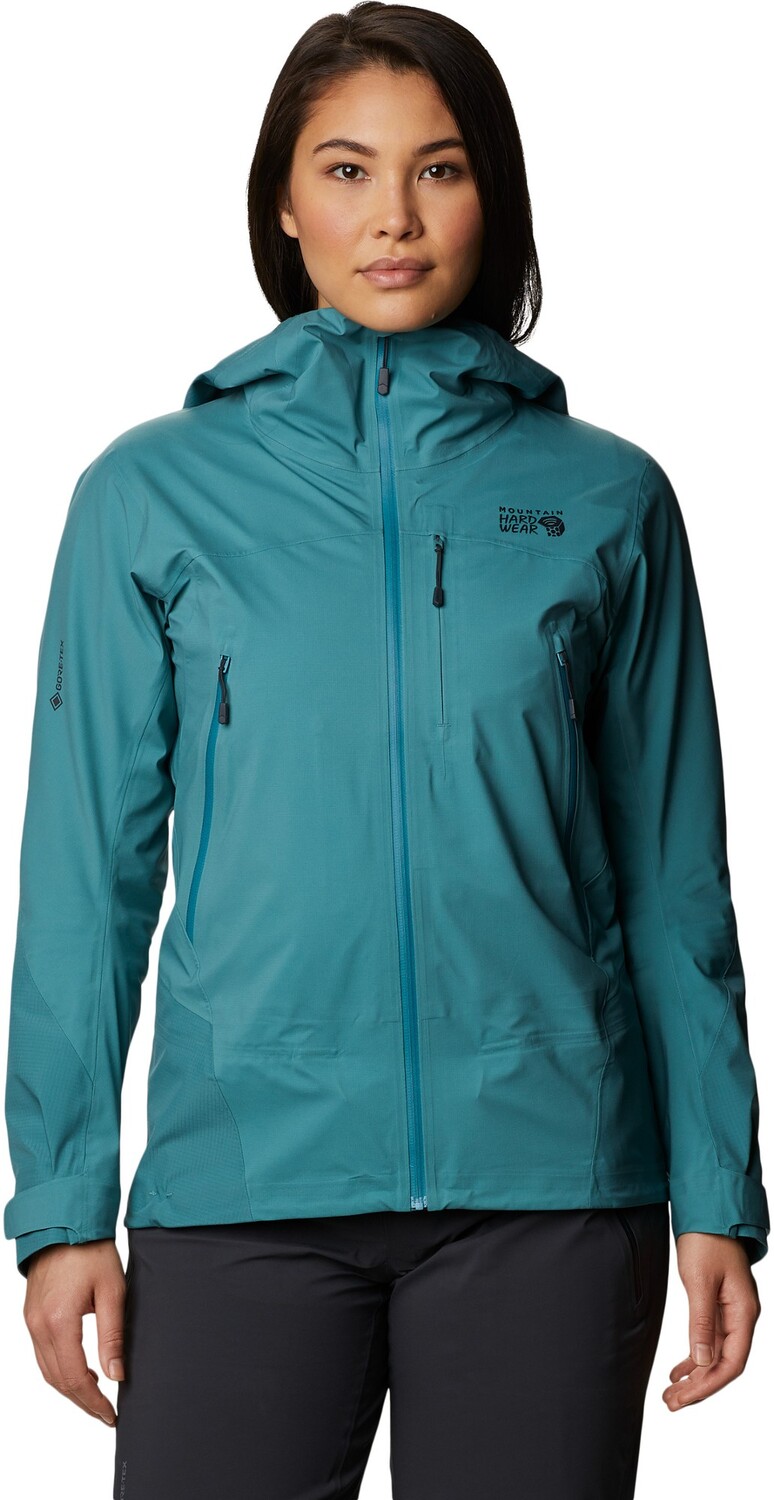 

Куртка High Exposure GORE-TEX C-KNIT — женская Mountain Hardwear, синий