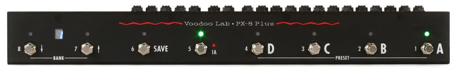 

Voodoo Lab PX-8 Plus 8-петлевой педальный переключатель