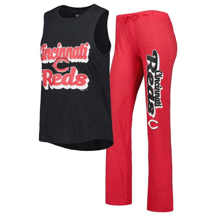 

Пижамный комплект Concepts Sport Cincinnati Reds, черный