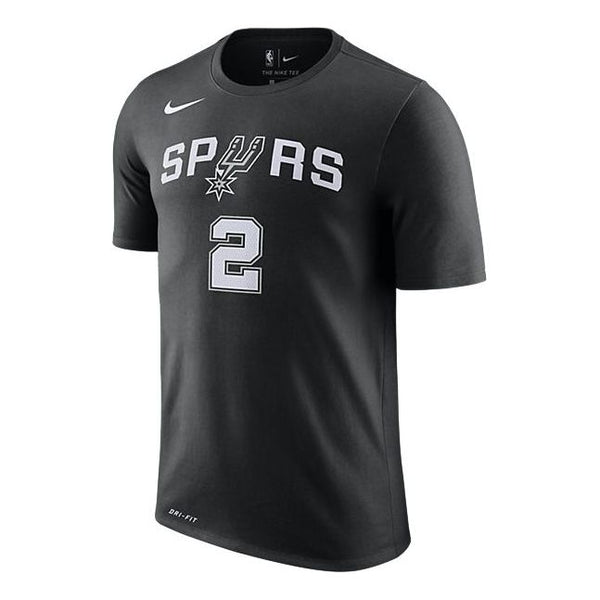 Футболка Nike NBA San Antonio Spurs Sports Short Sleeve Black, черный nba basketball equality san antonio spurs hoodie