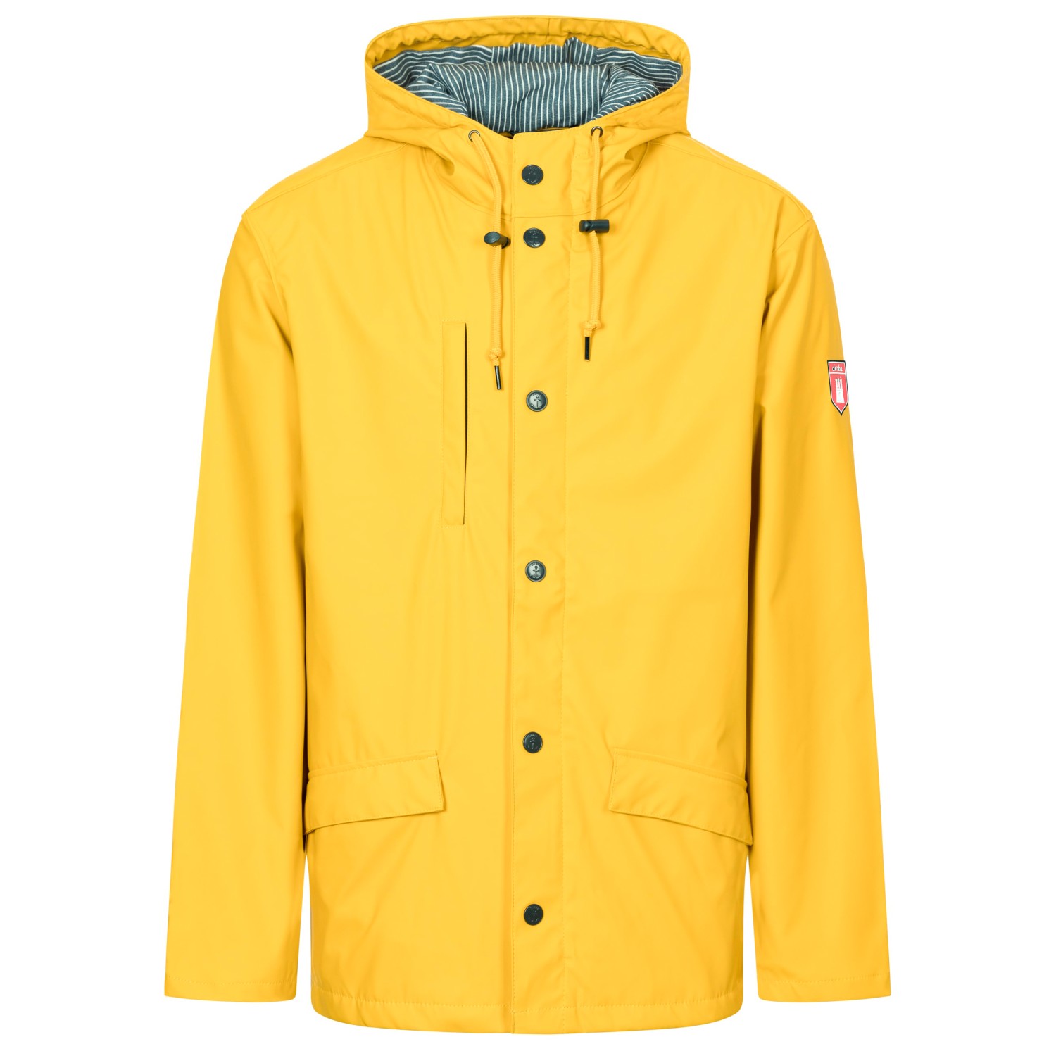 Повседневная куртка Derbe Passby Fisher, цвет Yellow/Navy