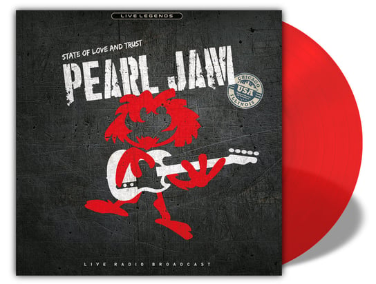 Виниловая пластинка Pearl Jam - State Of Love And Trust (красный винил)