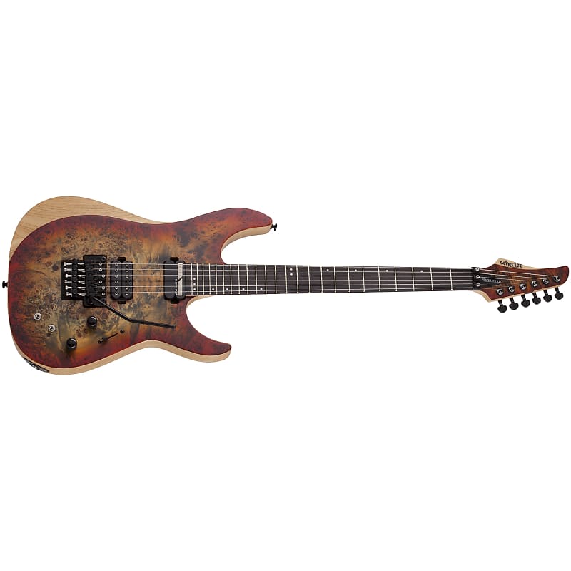 Электрогитара Schecter Reaper-6 FR S Satin Inferno Burst + FREE GIG BAG - SIB Electric Guitar Reaper 6 Sustainiac