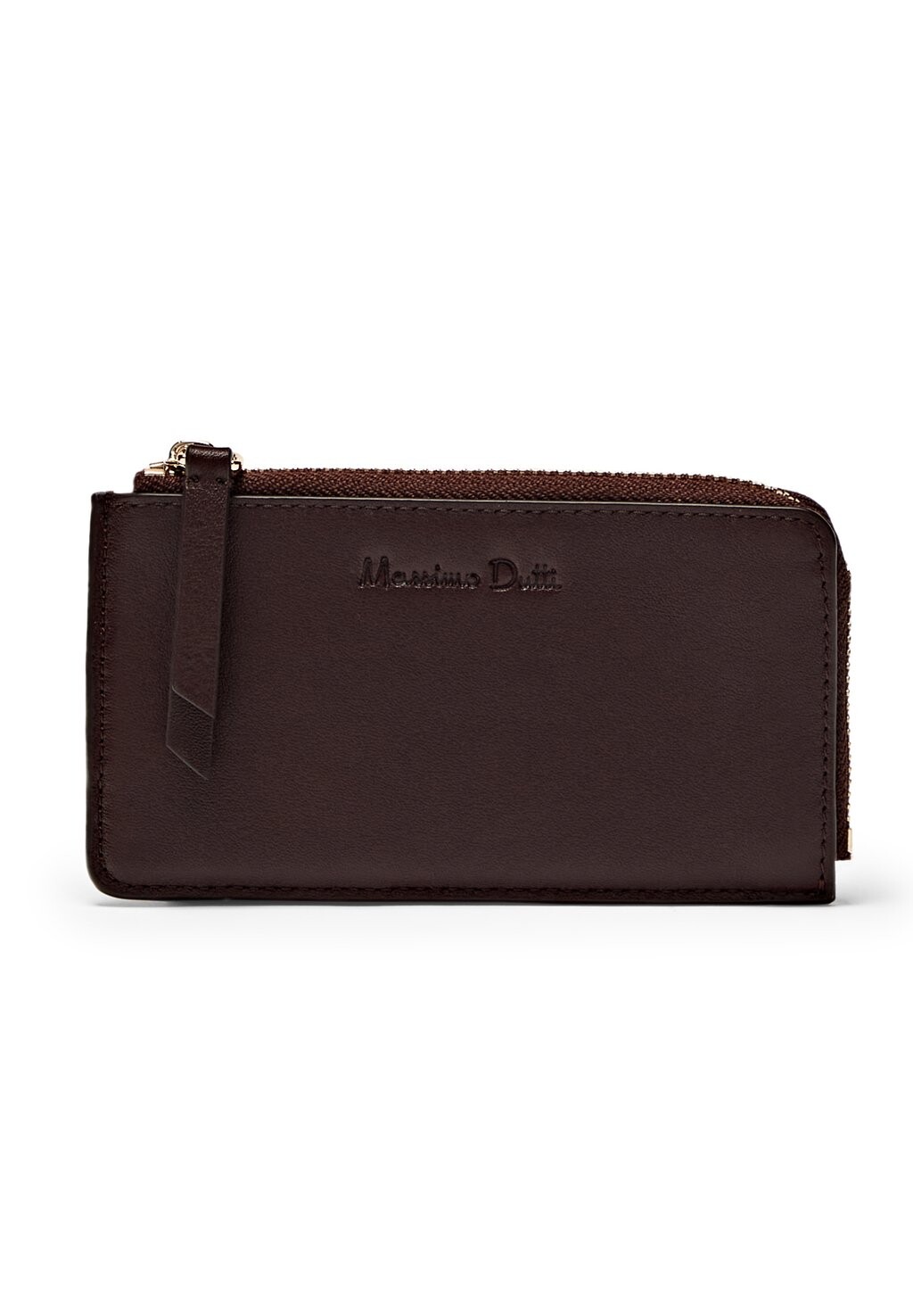 

Кошелек ВИЗИТНИЦА НА МОЛНИИ Massimo Dutti, бордовый