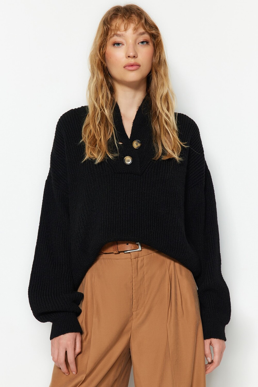 

Свитер TRENDYOLMİLLA, черный