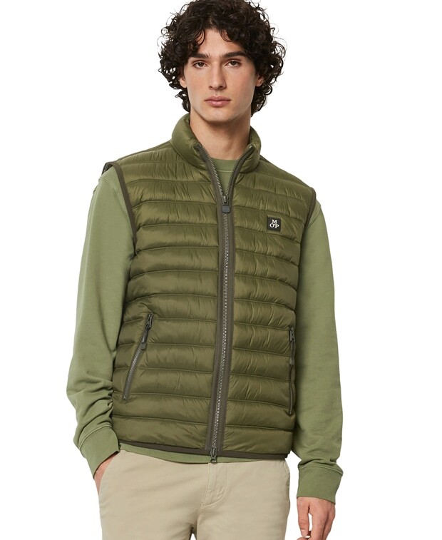 

Стеганая куртка Marc O'Polo, зеленый