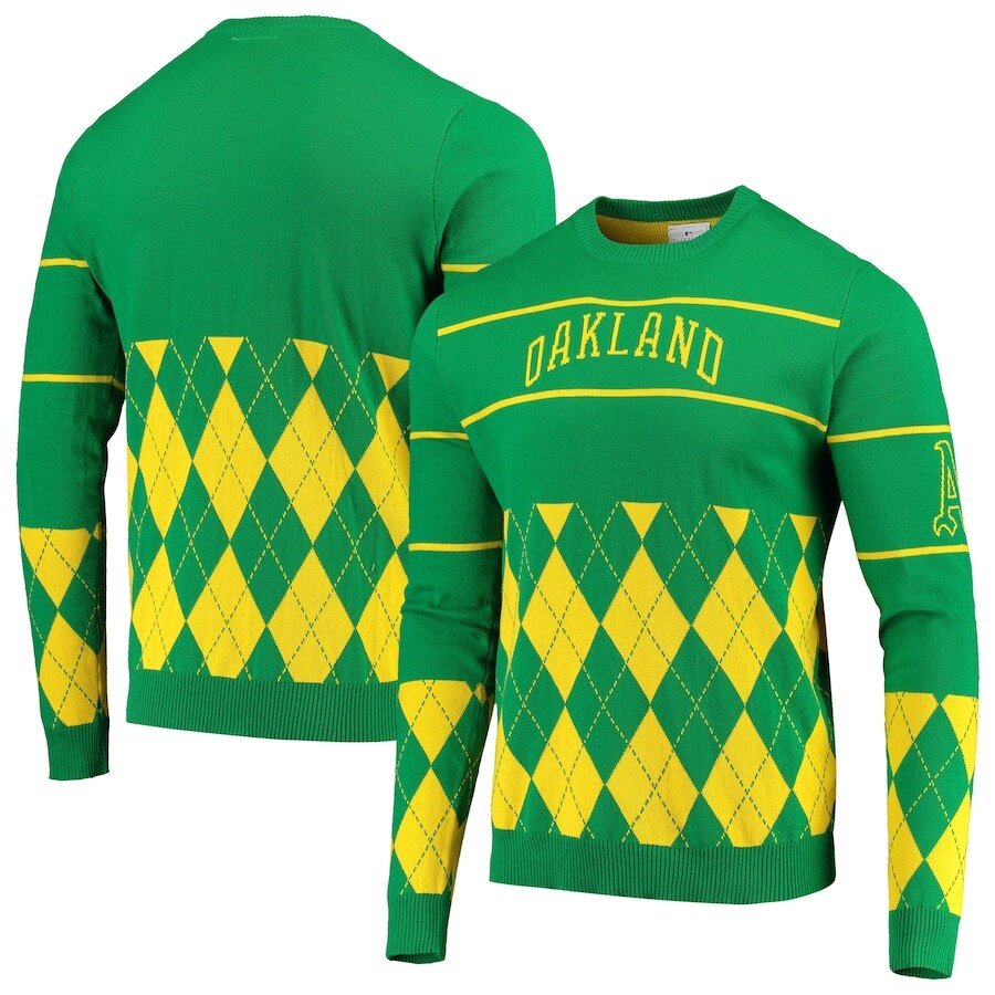 

Свитер FOCO Oakland Athletics, зеленый