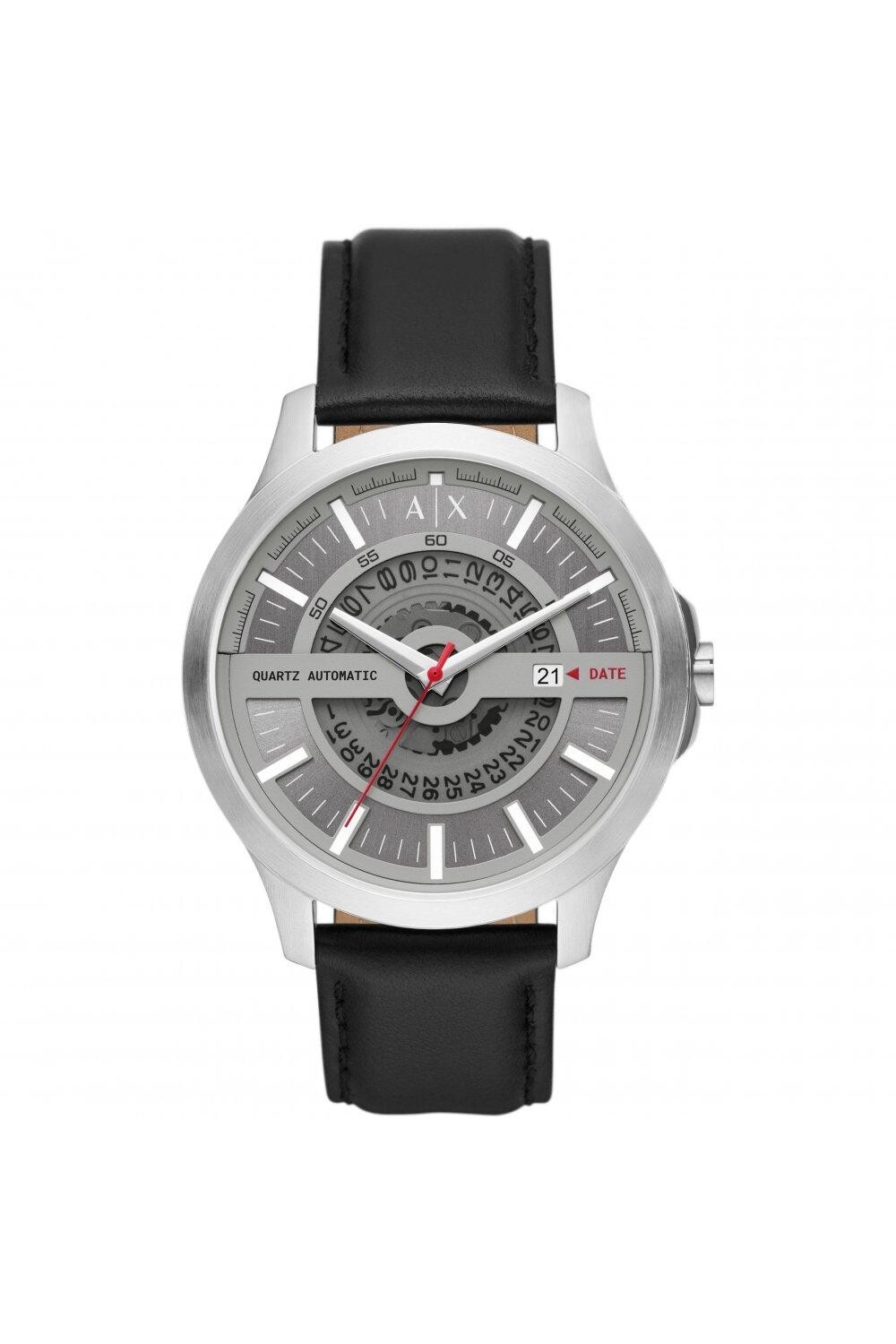 

Модные аналоговые автоматические часы из нержавеющей стали - Ax2445 Armani Exchange, серебро