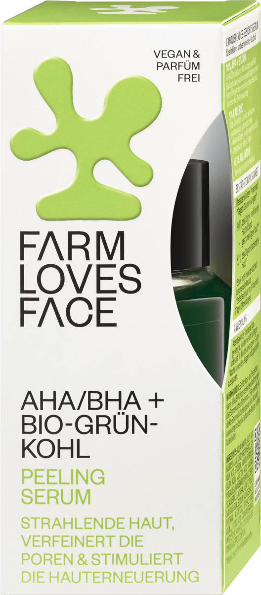 

Пилинг-сыворотка AHA/BHA + органическая капуста 280мл Farm Loves Face