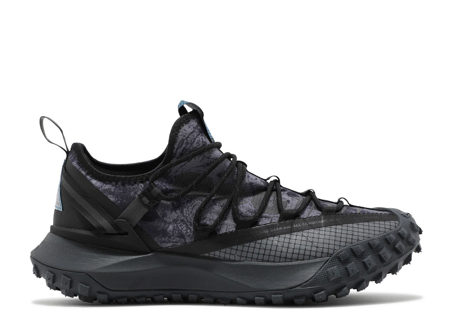 

Кроссовки Nike Acg Mountain Fly Low 'Black Green Abyss', черный