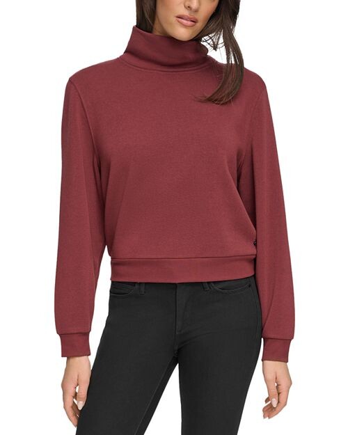 

Флисовый свитшот с высоким воротником Marc New York, цвет Red