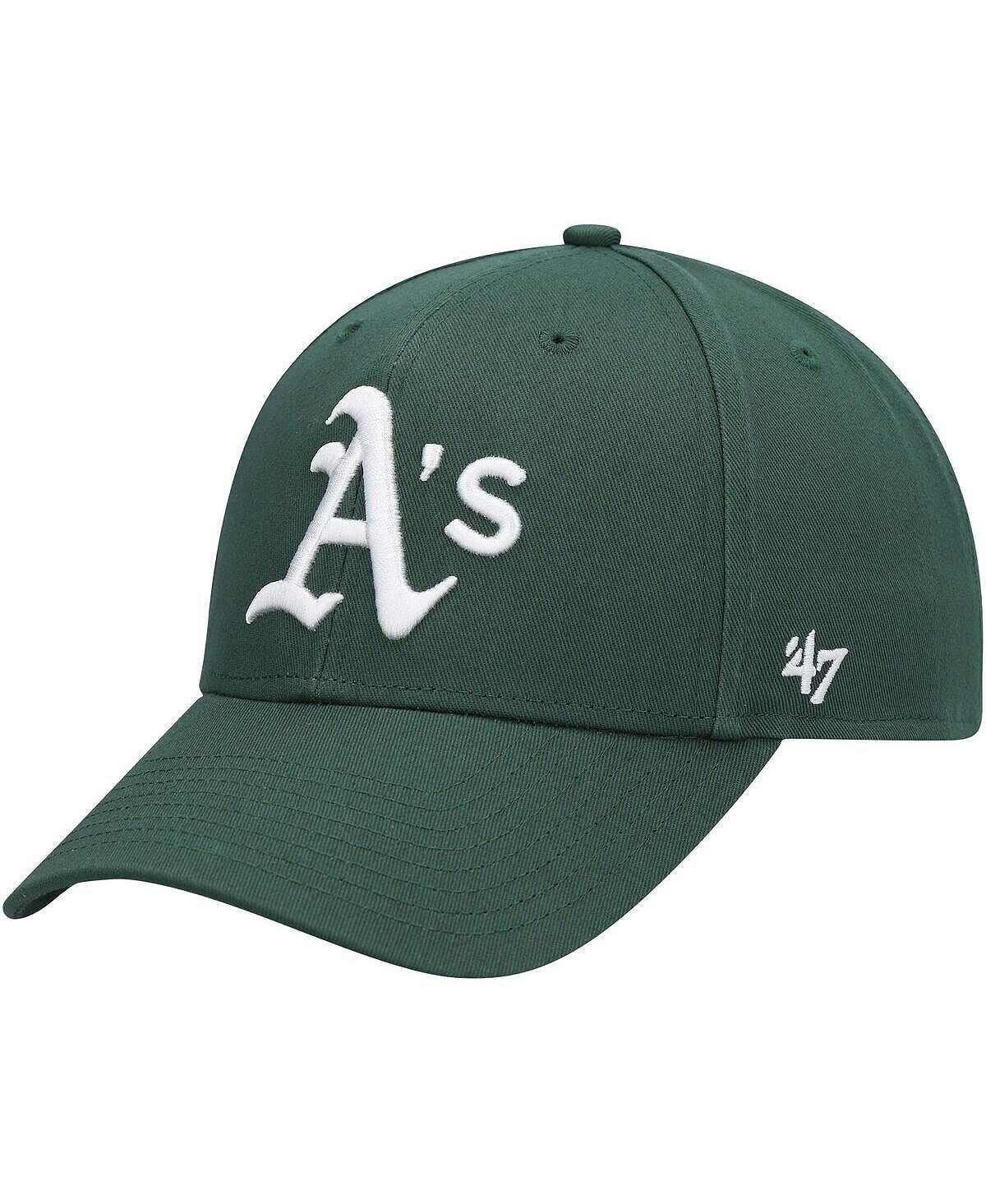 

Мужская зеленая регулируемая кепка Oakland Athletics Legend MVP '47 Brand
