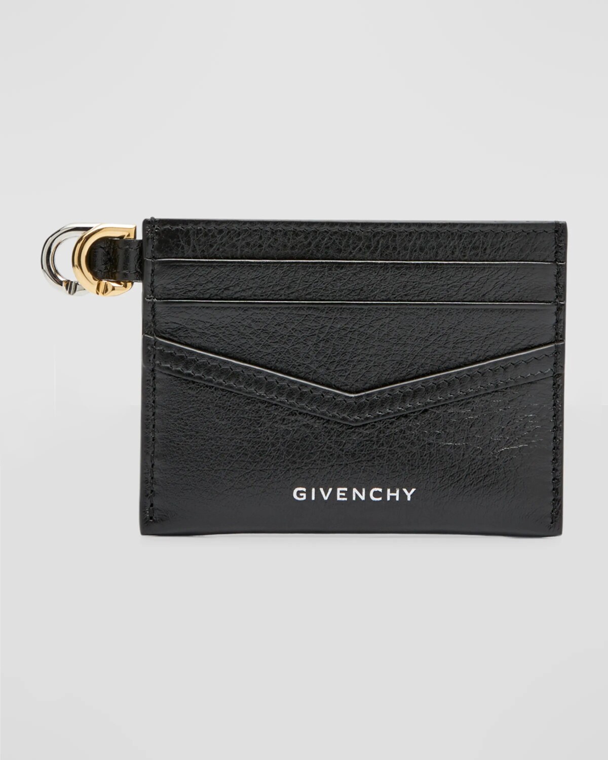 

Визитница Voyou из мятой кожи Givenchy, черный