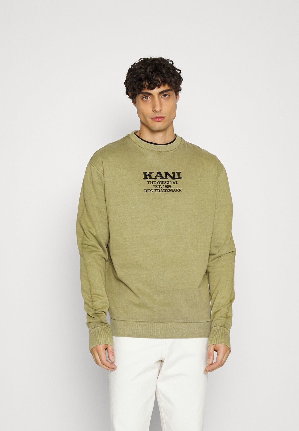 

Толстовка Karl Kani, темно-зеленый