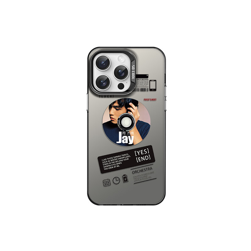 

Чехол для телефона с камнями Stones, Color silver black - DWSTSCY296