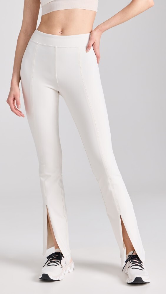 

Леггинсы Alo Yoga Airbrush High Waist Flutter Leggings, слоновая кость