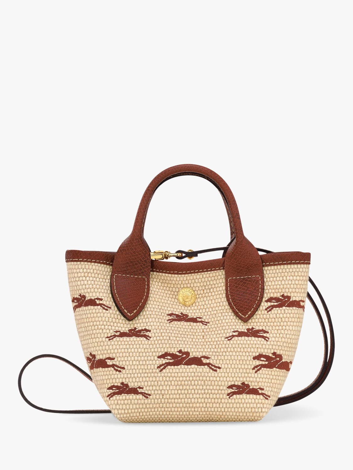 

Сумка через плечо Le Panier Pliage Basket Longchamp, коричневый