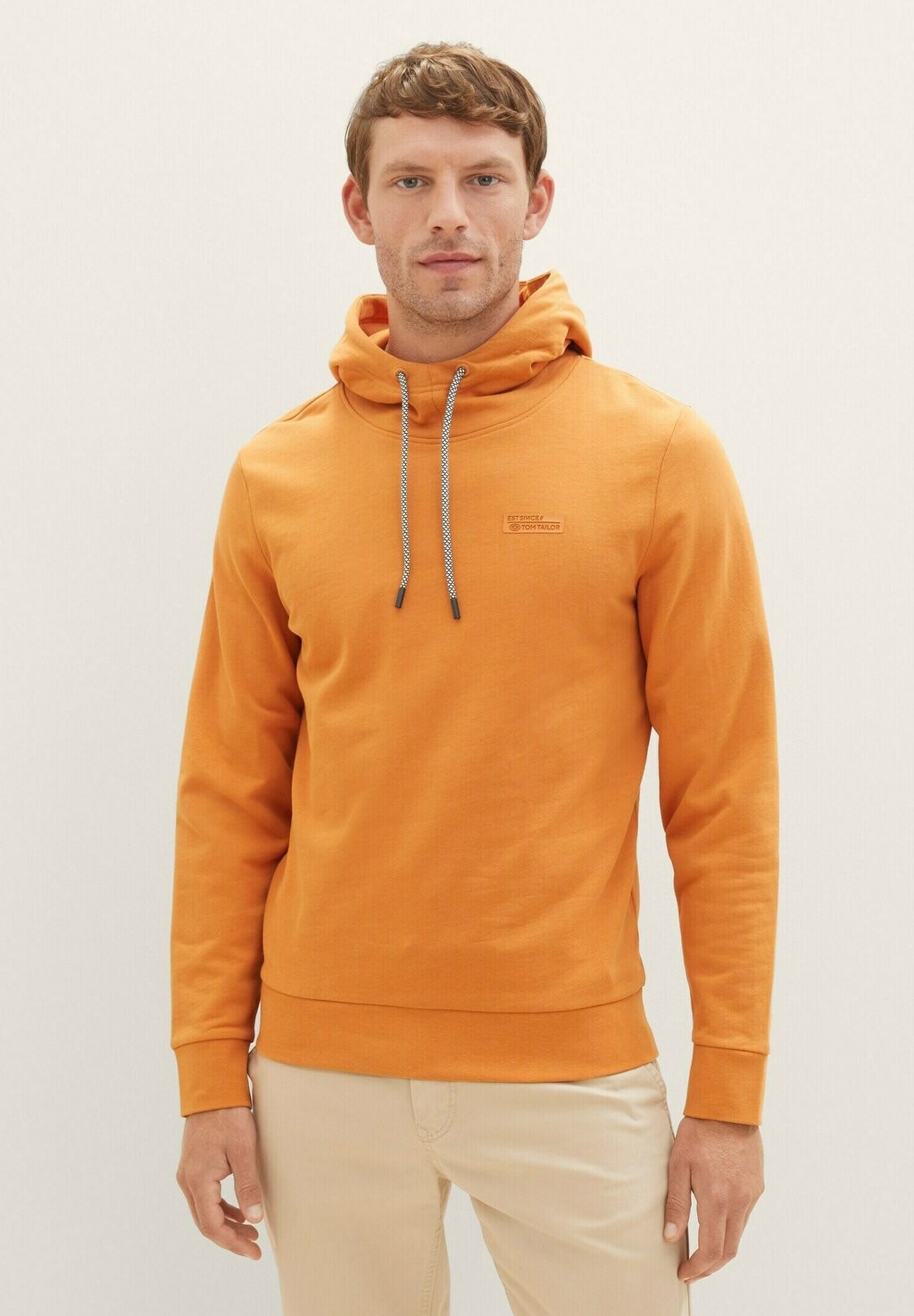 

Худи TOM TAILOR, цвет tomato cream orange