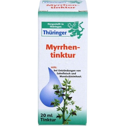 

Настойка мирры Тюрингской, раствор 20 мл, Cheplapharm
