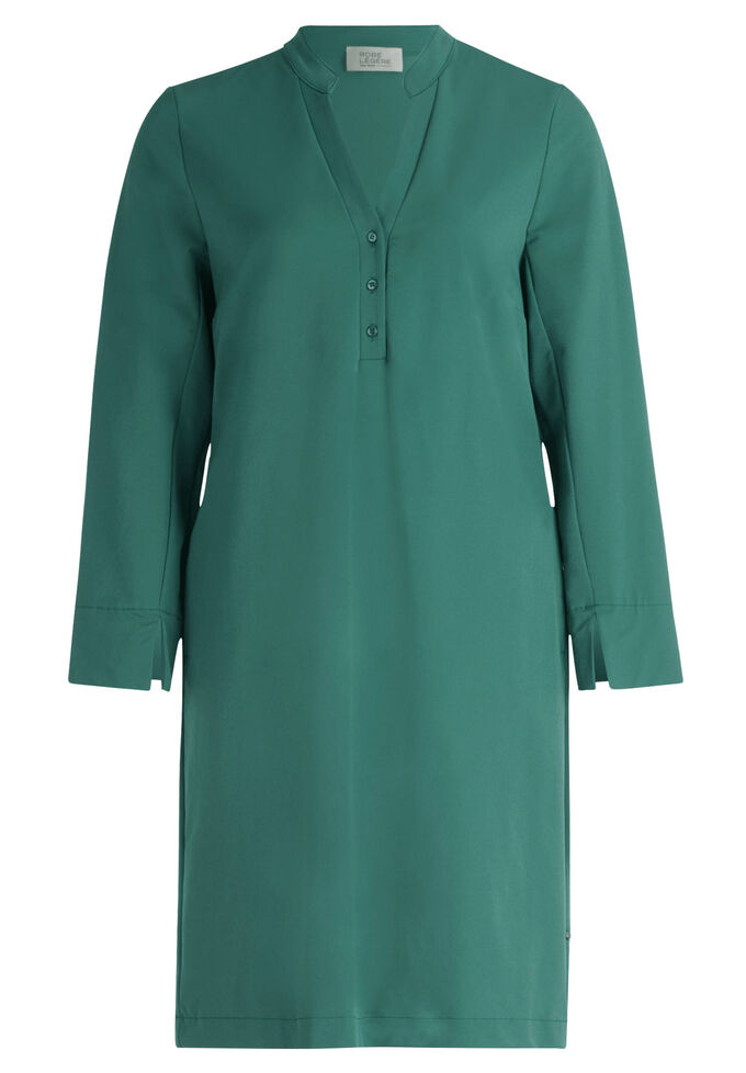 Платье-Туника однотонное Vera Mont, зеленый туника helena vera