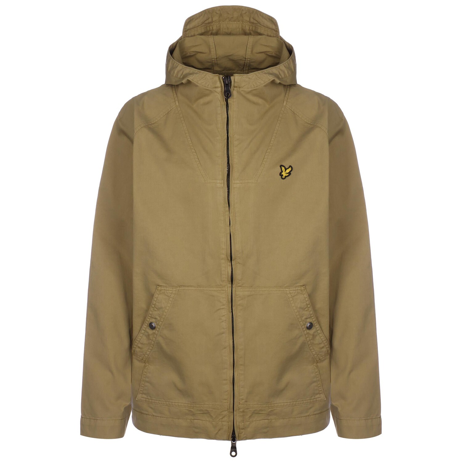 Куртка Lyle & Scott Kapuzenjacke Garment Dyed Zip Through, бежевый футболка lyle