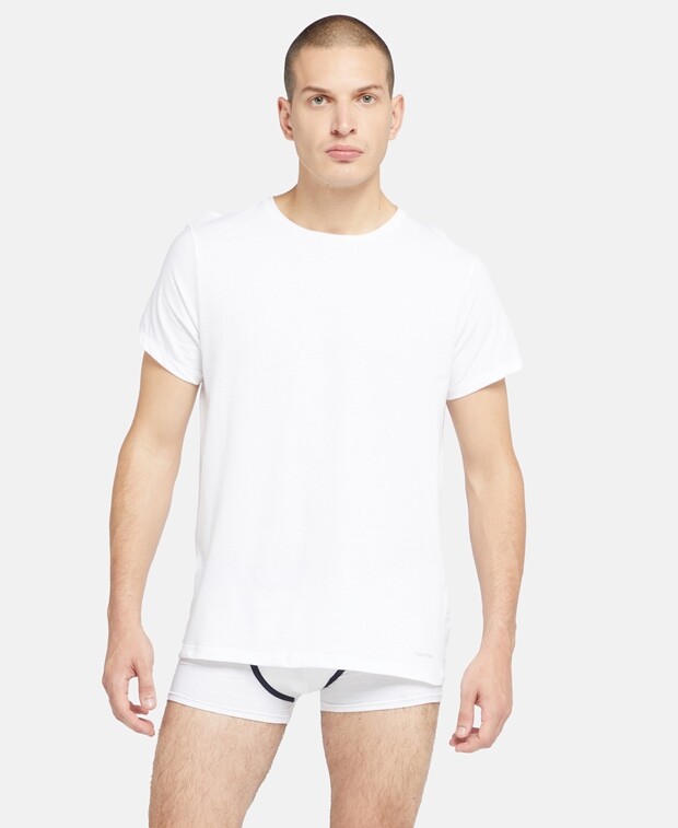 

Футболки, упаковка 3 шт. Calvin Klein, белый