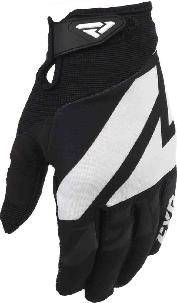 Молодежные перчатки для мотокросса с ремешком сцепления FXR, черно-белый перчатки fxr slip on lite для мотокросса черный белый