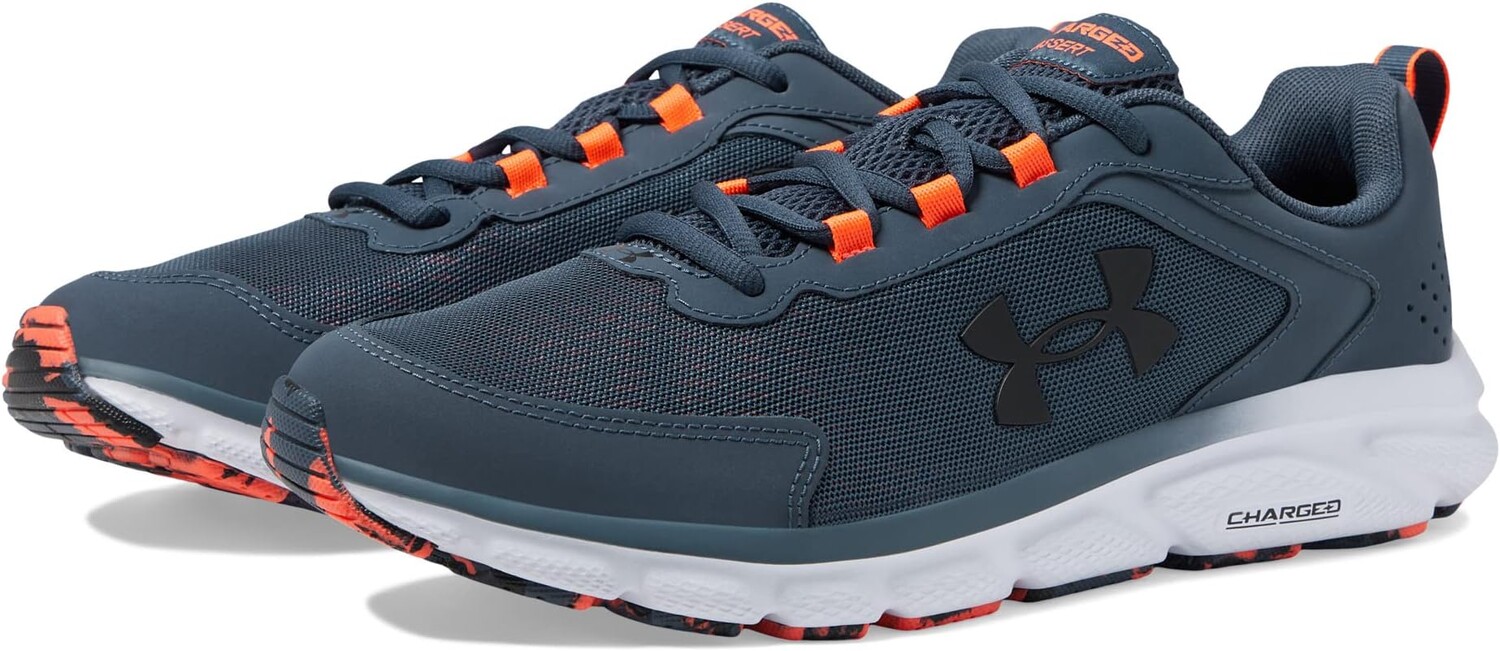 

Кроссовки Charged Assert 9 Under Armour, цвет Downpour Gray/Downpour Gray/Black