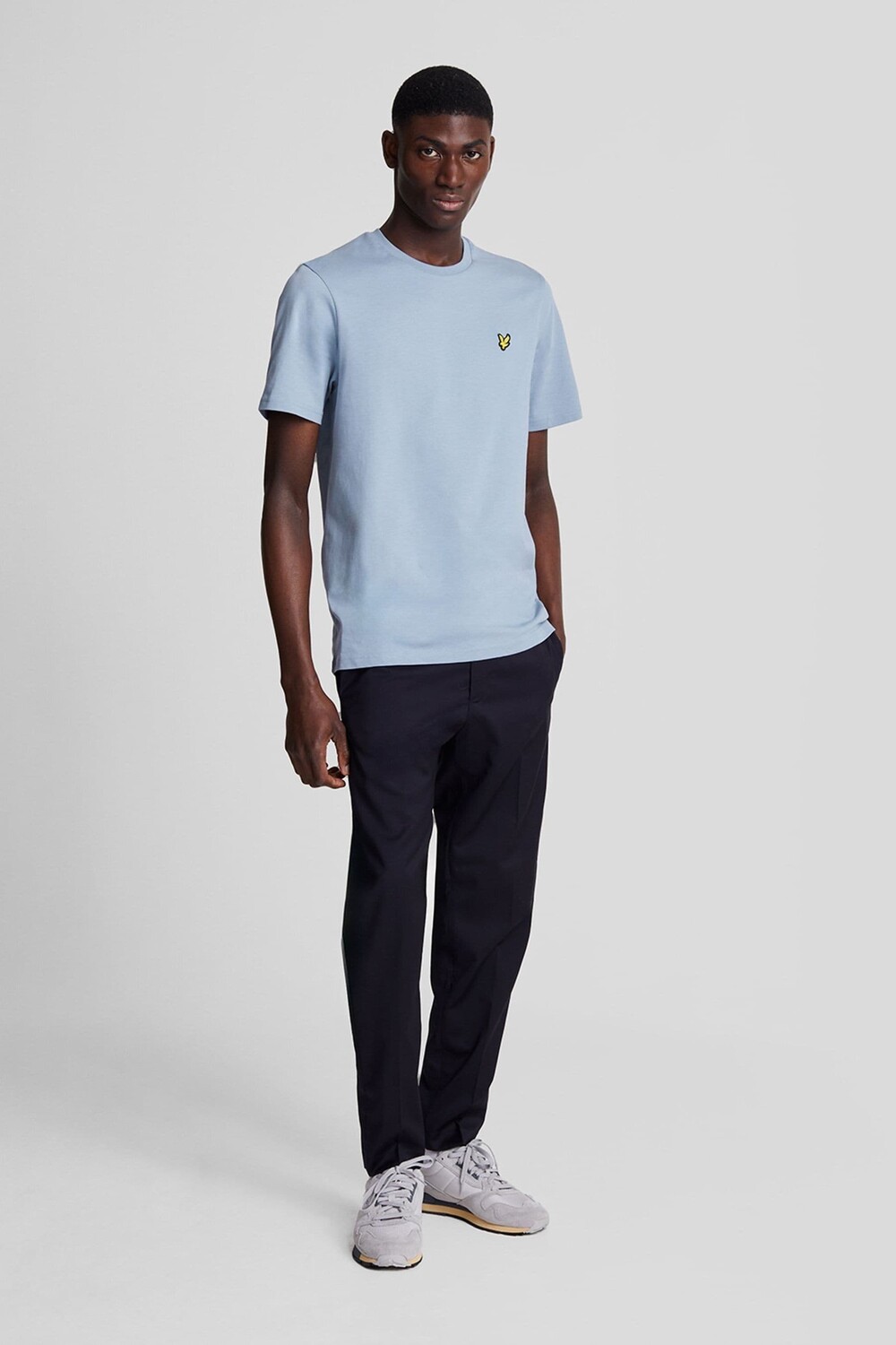 

Футболка с круглым вырезом Lyle & Scott, синий