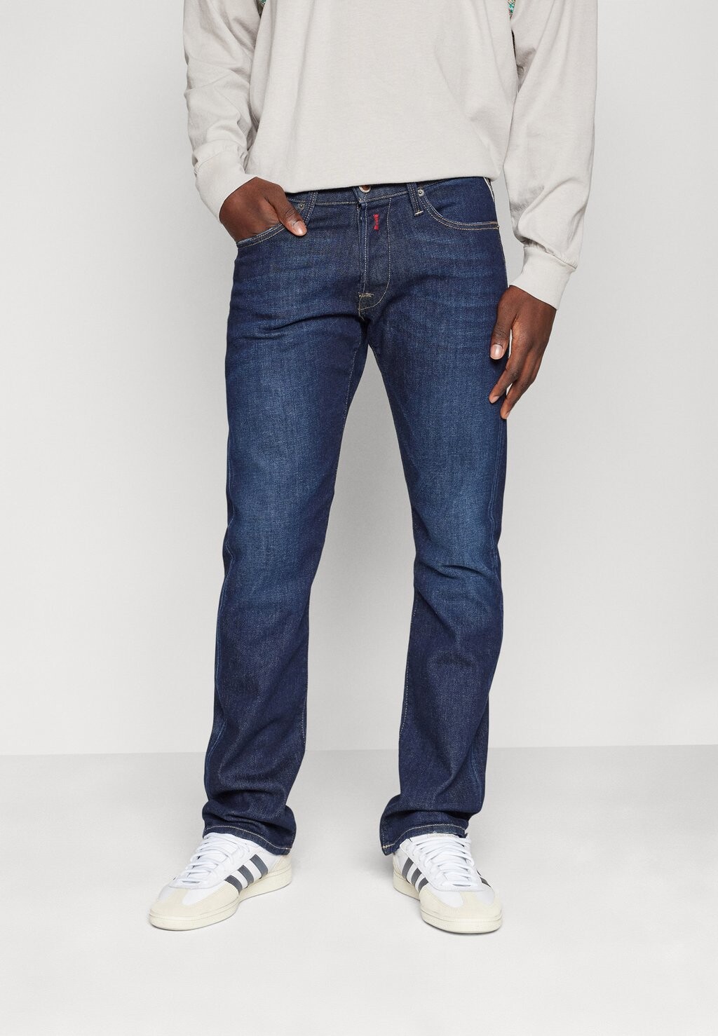

Джинсы Straight Leg WAITOM PANTS Replay, цвет dark blue