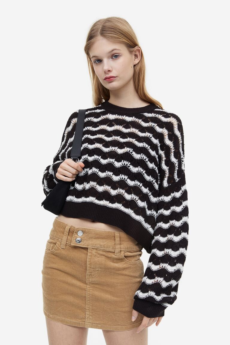 

Ажурный свитер H&M