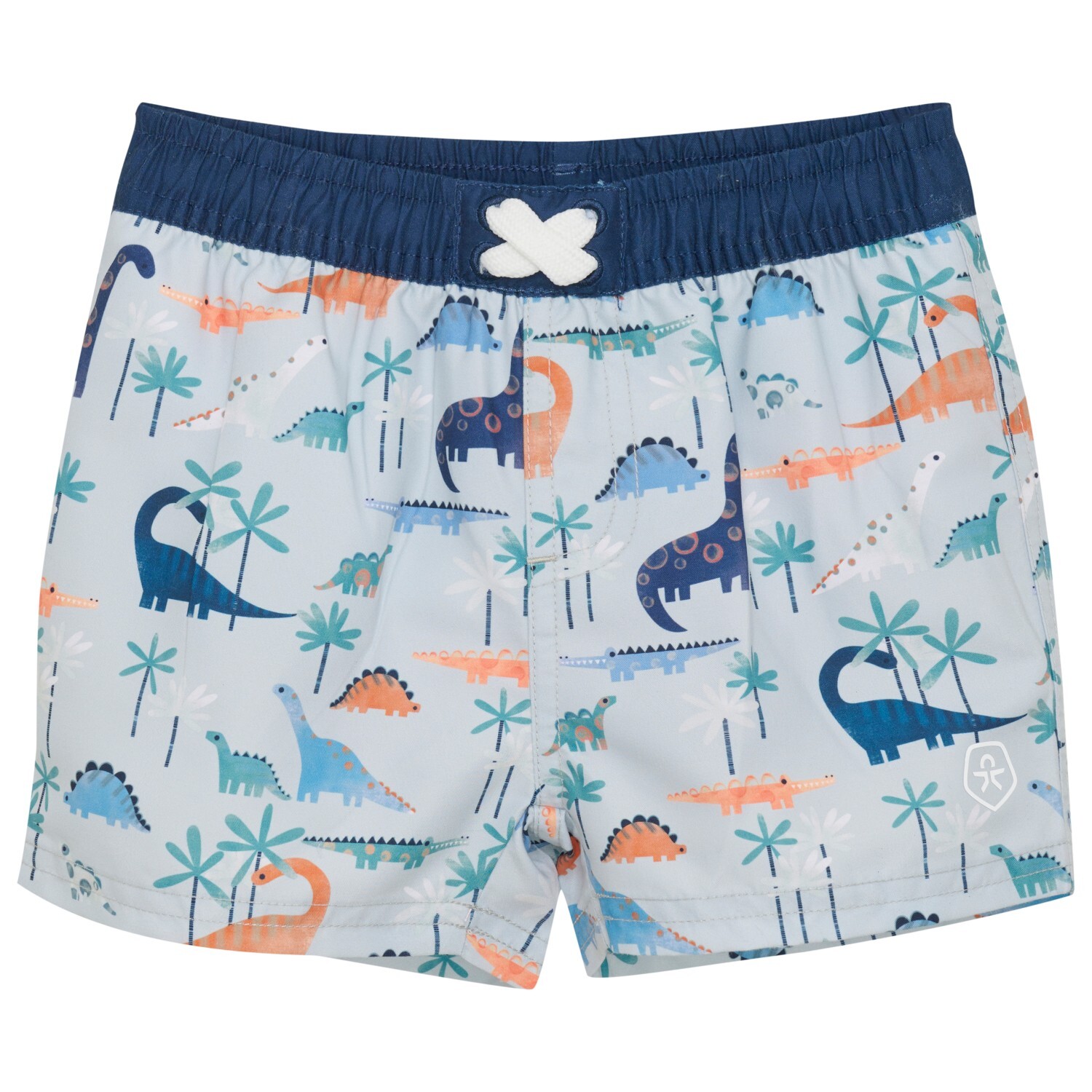 Шорты Color Kids Baby Beachshorts with Diaper AOP, цвет Puritan Gray