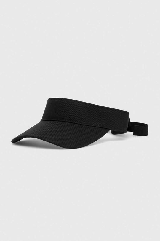 

Хлопок козырек Calvin Klein, черный