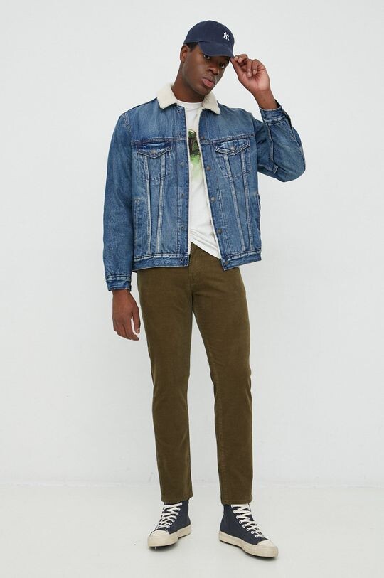 

Вельветовые брюки GAP Gap, зеленый