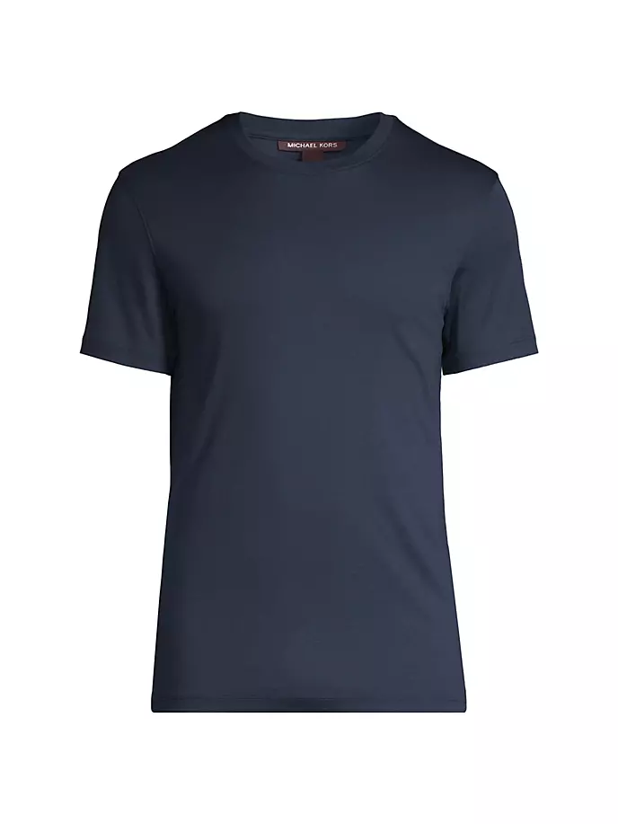 

Изящная футболка с круглым вырезом Michael Kors, цвет midnight