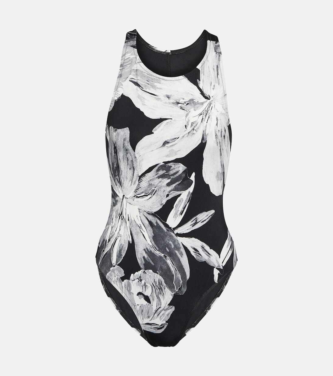 

Цветочный купальник DRIES VAN NOTEN, разноцветный, Серый