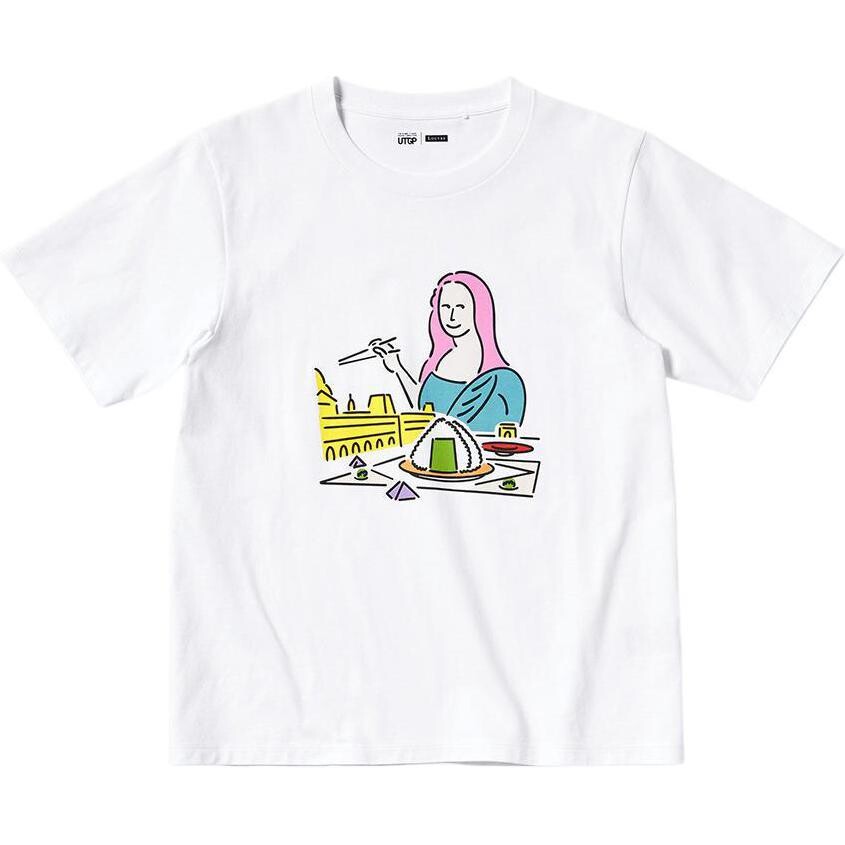 

Футболка женская белая Uniqlo
