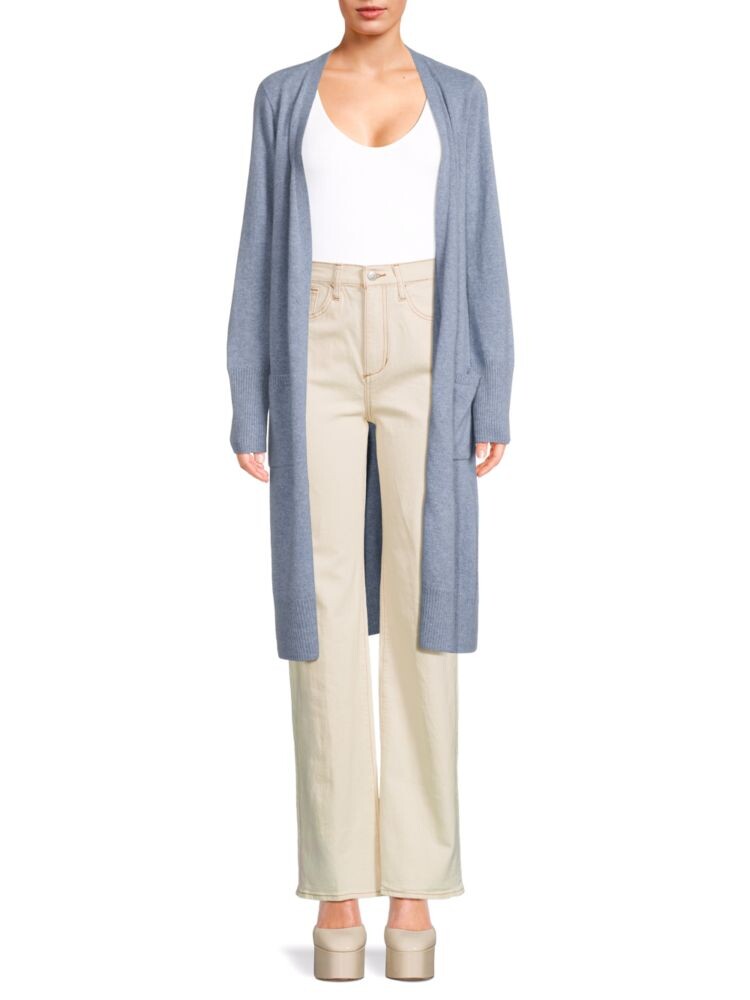 

Удлиненный кардиган из 100% кашемира Duster Saks Fifth Avenue, цвет Denim Heather