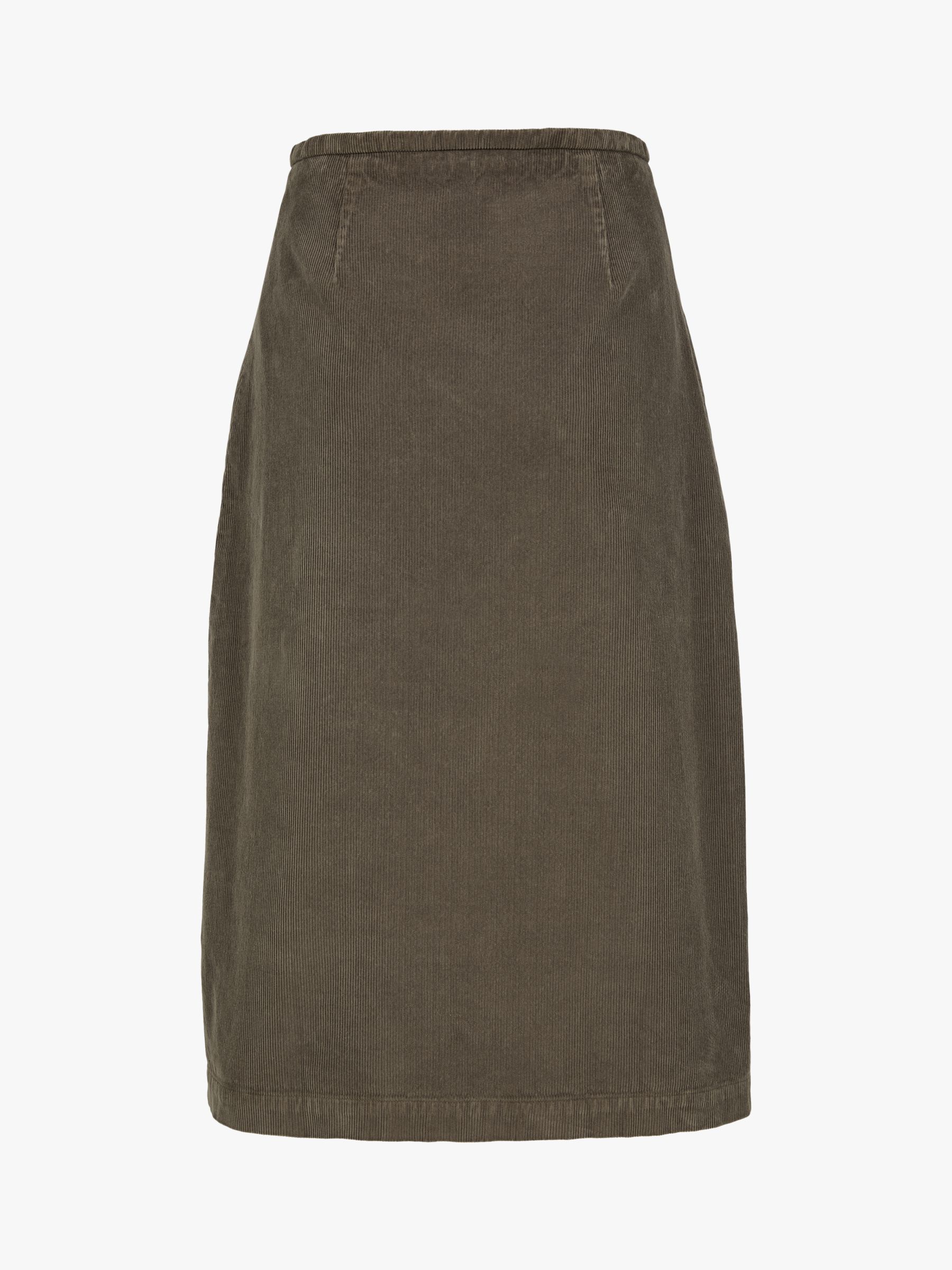 Вельветовая юбка Celtic & Co. из органического хлопка, грибной оттенок
