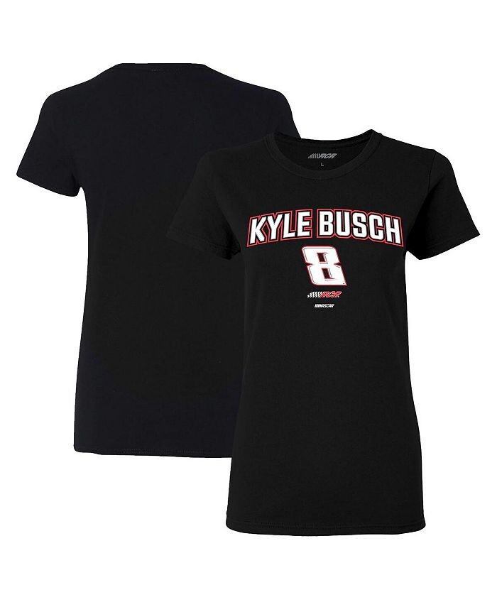 

Женская черная футболка Kyle Busch Rival Richard Childress Racing Team Collection, черный