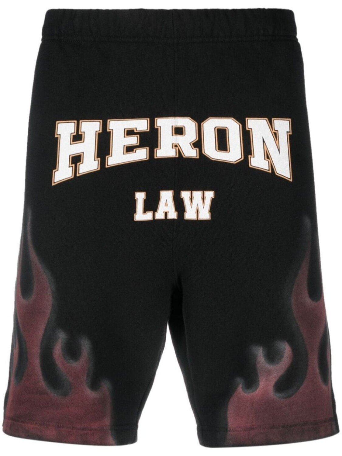 

Heron Preston шорты с принтом, черный