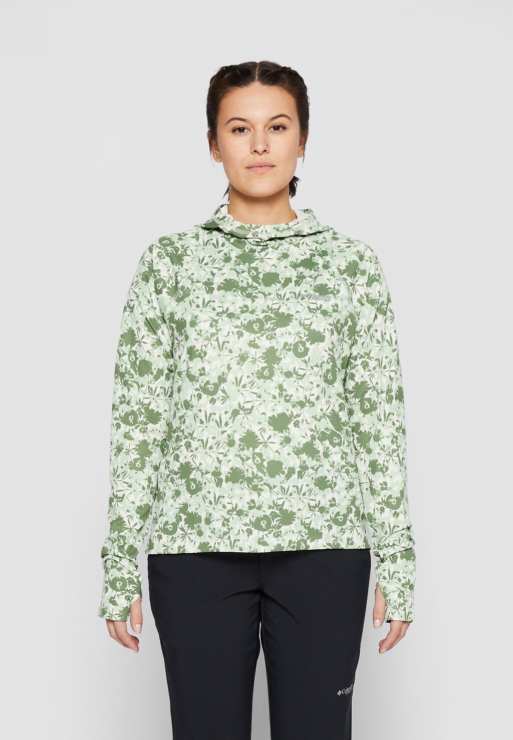 

Рубашка с длинными рукавами SUMMIT VALLEY HOODIE Columbia, цвет sage