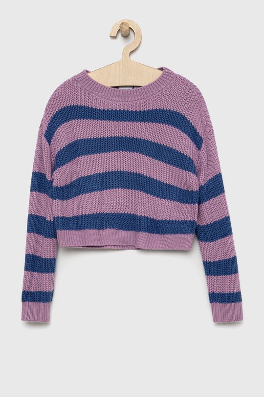 Назовите его детский свитер Name It, фиолетовый