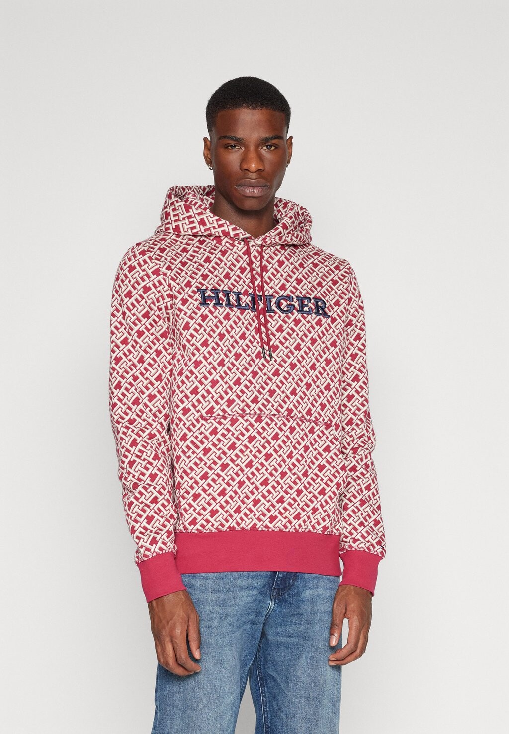 

Толстовка Monogram Hoody Tommy Hilfiger, цвет royal berry