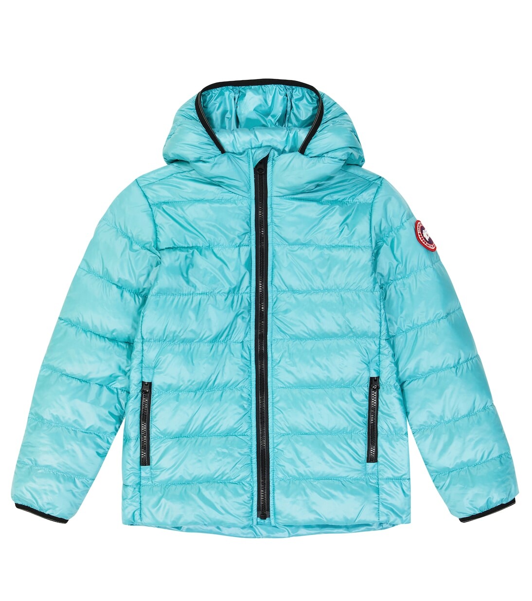 Пуховик крофтон Canada Goose Kids, синий пуховик vanier canada goose kids черный