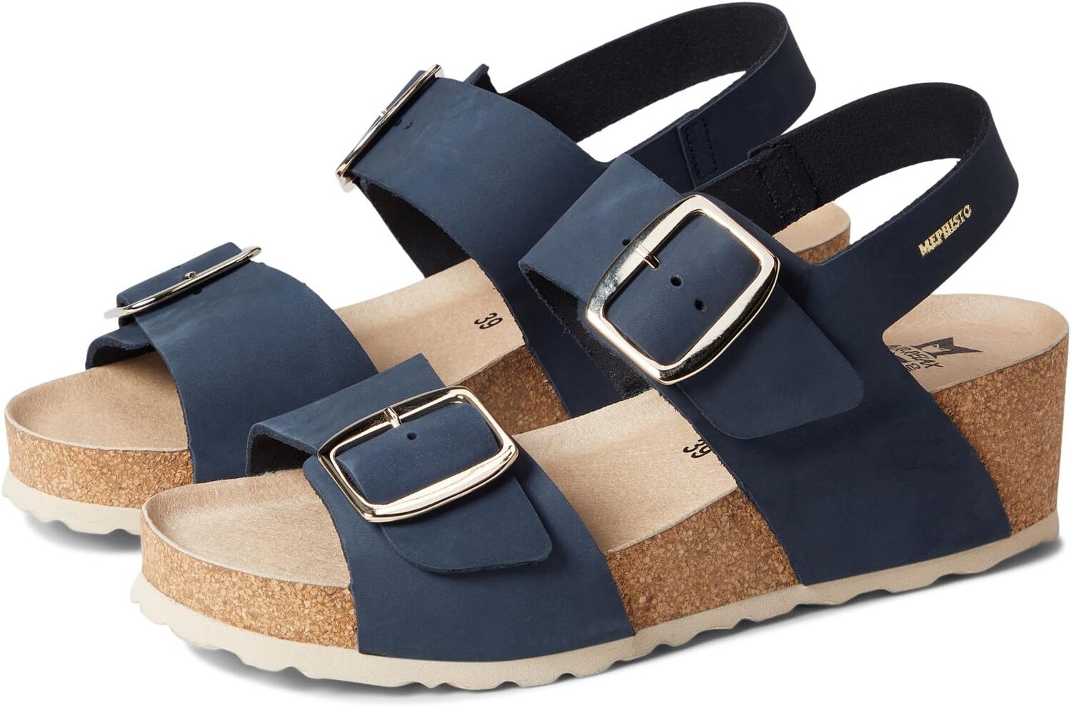 

Босоножки Violett Mephisto, цвет Navy Sandalbuck