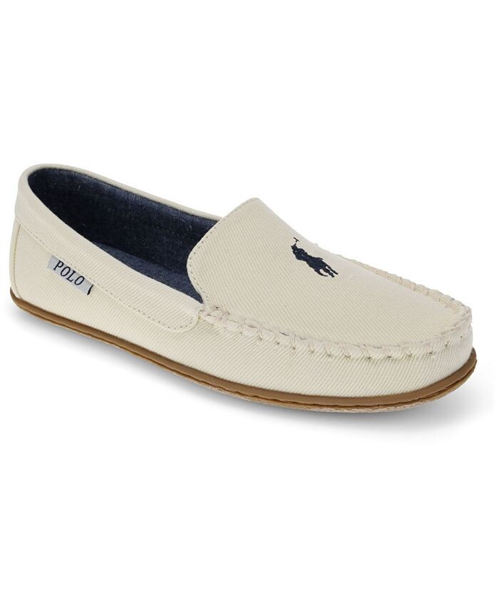 

Женские мокасины-мокасины Collins из саржевой ткани Polo Ralph Lauren, тан/бежевый