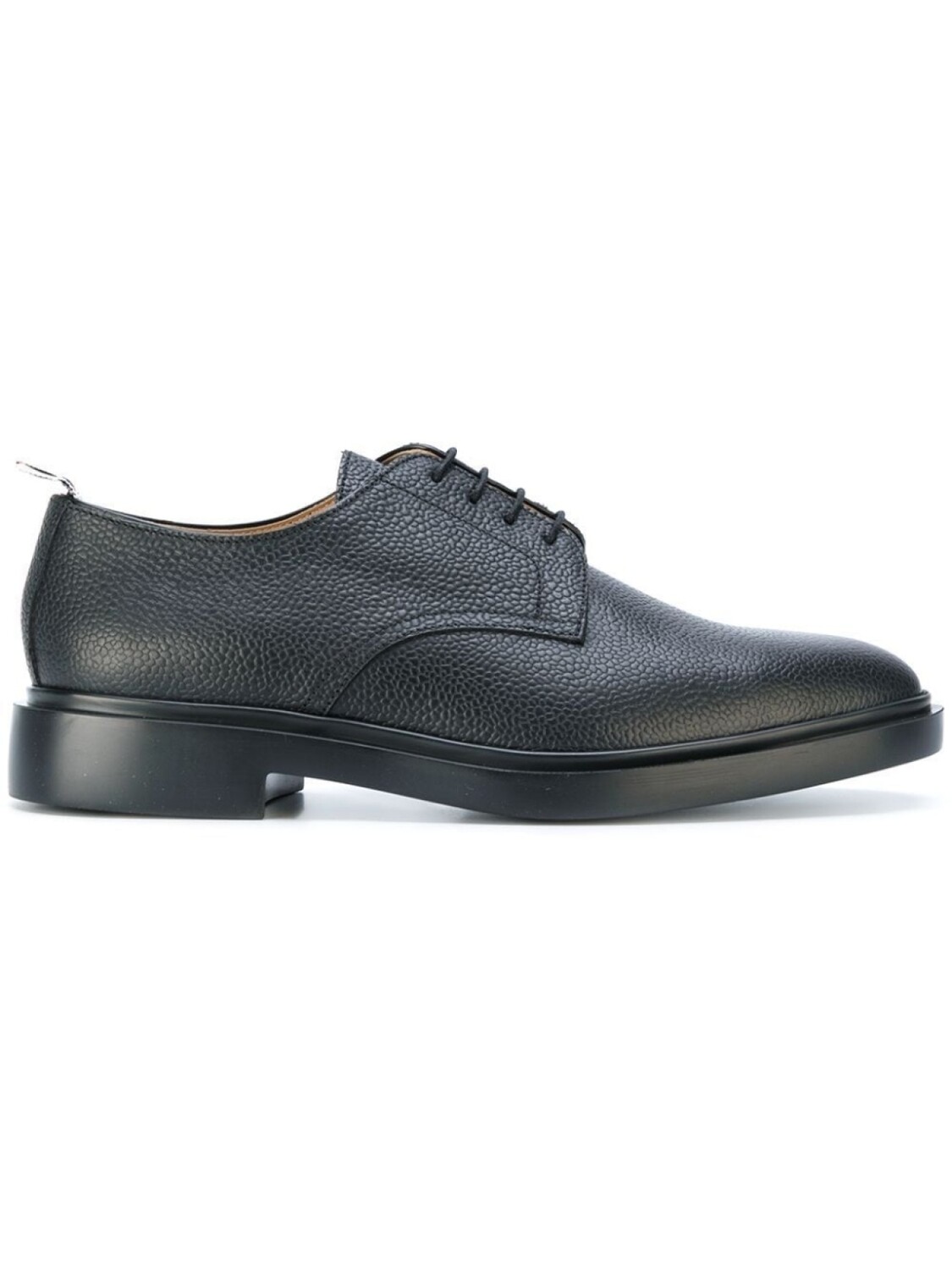 

Thom Browne дерби из зернистой кожи, черный